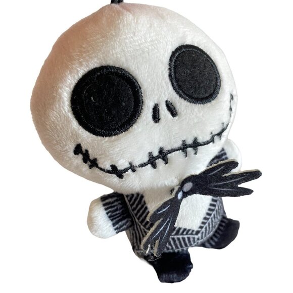 Disney Jack Skellington Nightmare‎ Before Christmas Halmark Plush Ornament Buddy - Picture 3 of 6